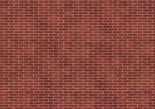 ジオラマタックシート　赤レンガ　1/12　5個組