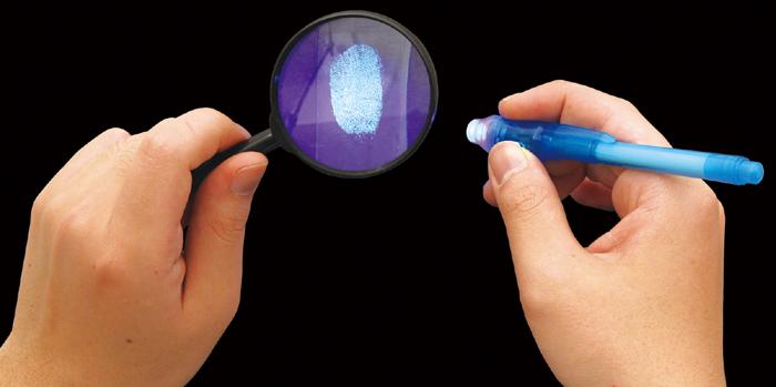 君も立派な捜査官！指紋捜査キット4