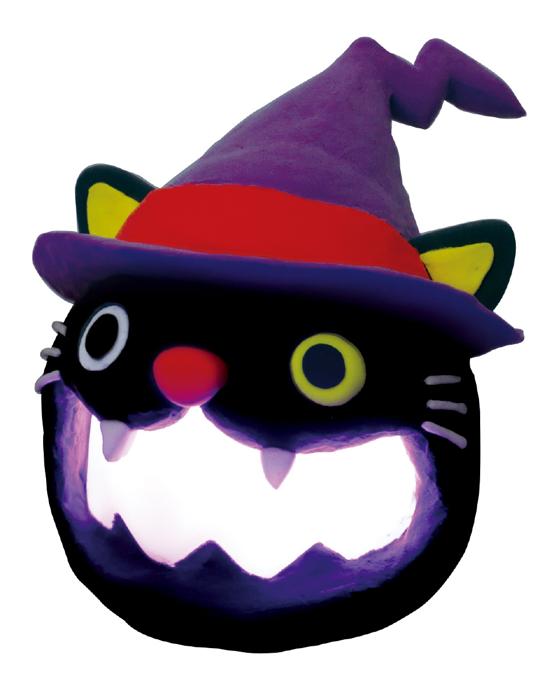 ねんどでつくるハロウィンランタン5