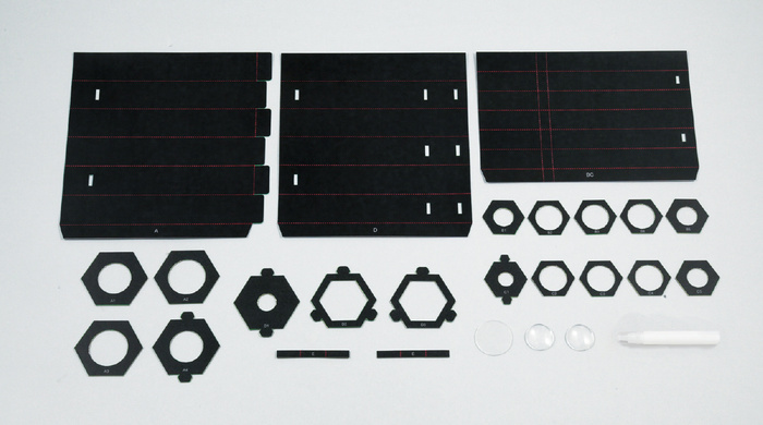 天体望遠鏡クラフトキット9