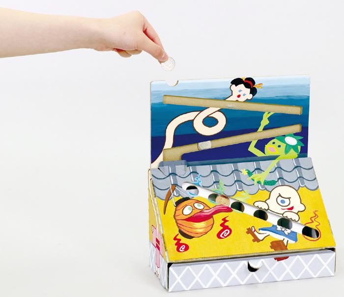 コロコロ仕分け貯金箱クラフト4