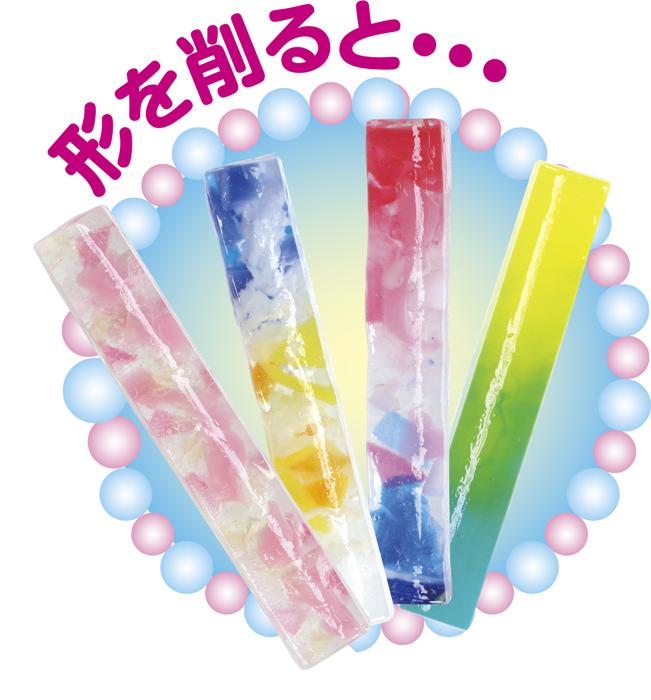 キラキラ宝石せっけんづくり　クリスタル5