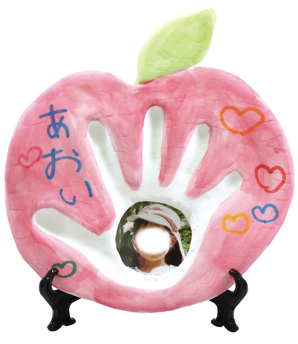 ねんどでつくるメモリアル手形アート7