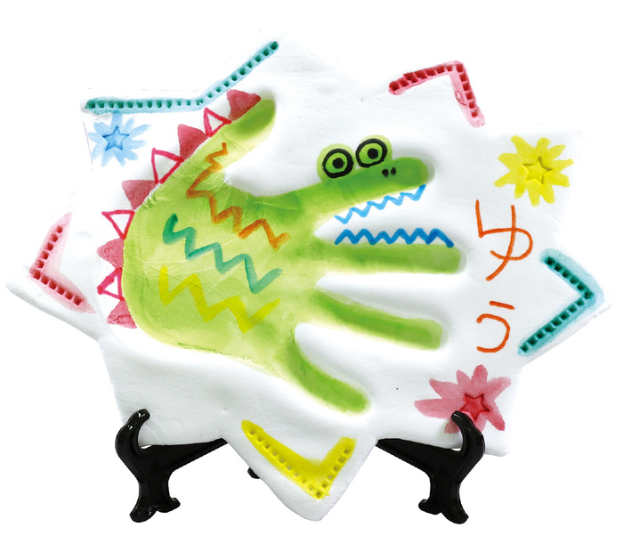 ねんどでつくるメモリアル手形アート10