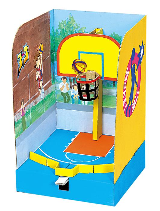 ダンボールバスケクラフトキット1