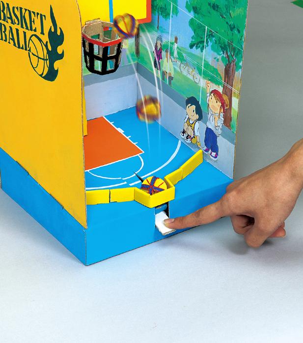 ダンボールバスケクラフトキット2