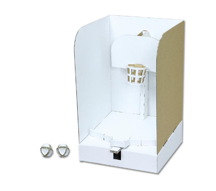 ダンボールバスケクラフトキット4