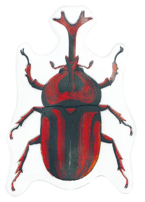 プラ板でつくる昆虫標本5