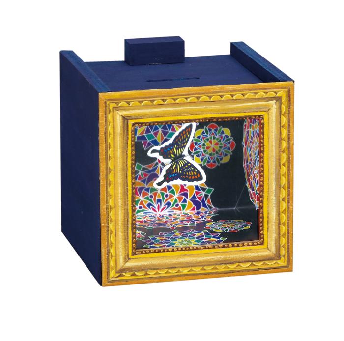 コインが消える！？不思議な木工貯金箱1