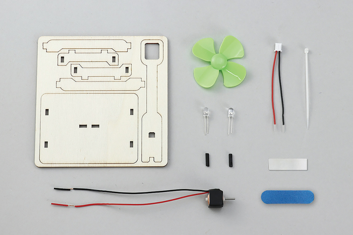 風力発電組立キット9