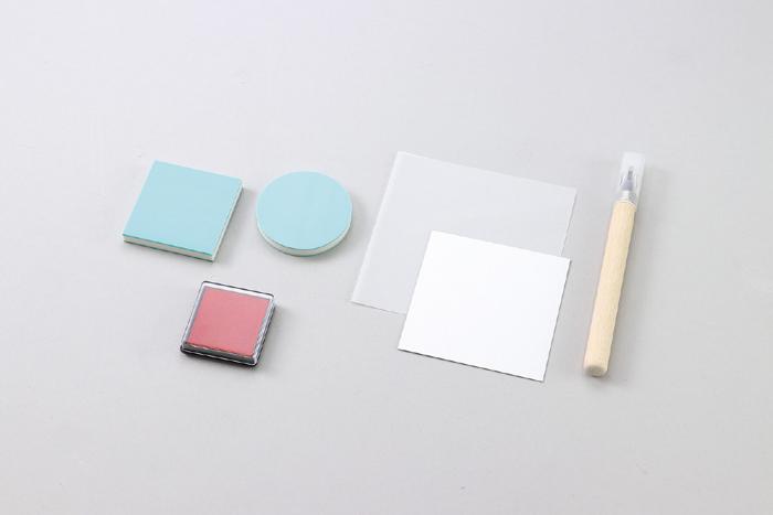 はじめての消しゴムはんこ2