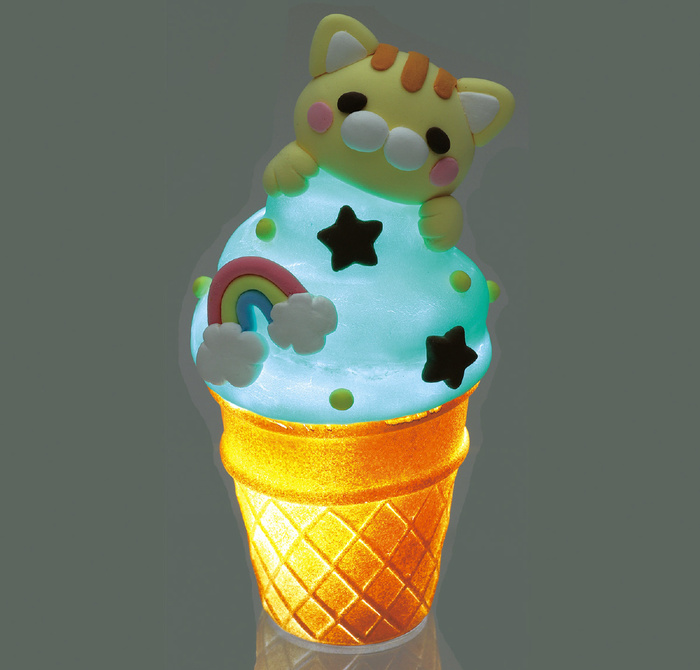 ねんどでつくるアイスクリームランタン8