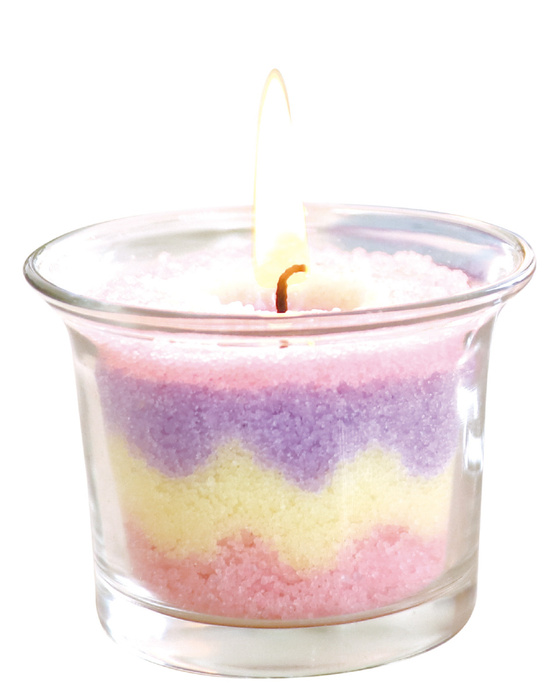 カラフルサンドキャンドルアート8