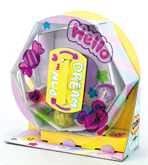 ガラポン抽せん貯金箱11