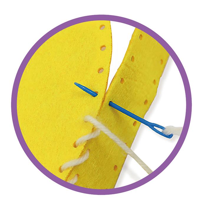 てづくりフェルトバッグ　キリン3