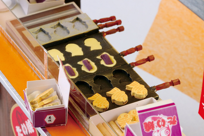 手作りミニチュア屋台キット　たい焼き9