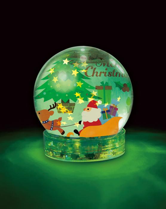 クリスマススノードームライト1
