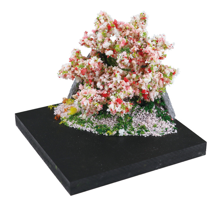 ジオベース　エントリーキューブ　はじめてのジオラマ風景　春の風景10