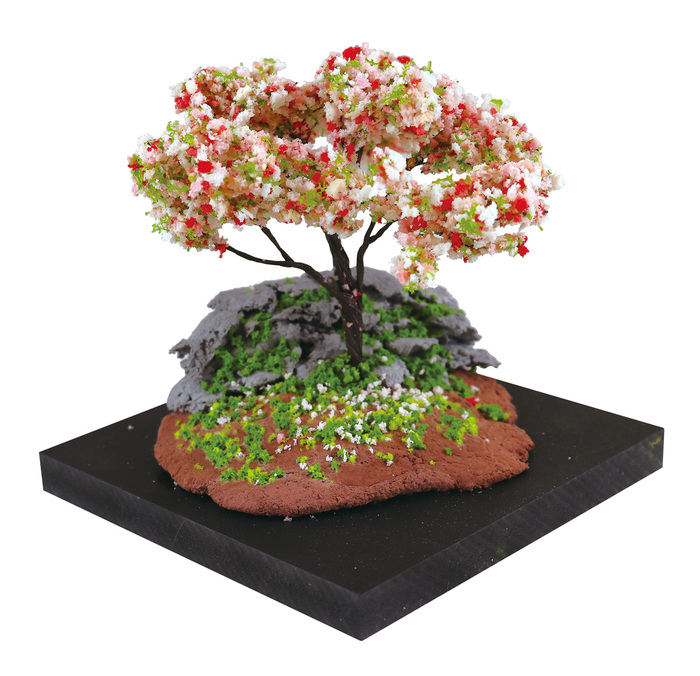 ジオベース　エントリーキューブ　はじめてのジオラマ風景　春の風景11