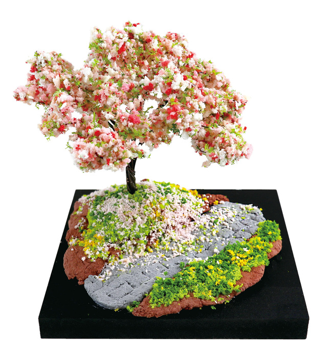 ジオベース　エントリーキューブ　はじめてのジオラマ風景　春の風景12