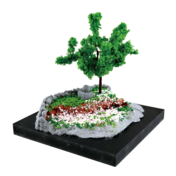 ジオベース　エントリーキューブ　はじめてのジオラマ風景　木のある風景11