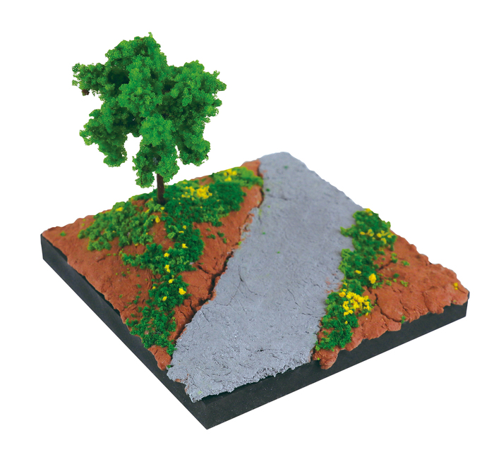 ジオベース　エントリーキューブ　はじめてのジオラマ風景　木のある風景12