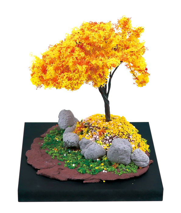 ジオベース　エントリーキューブ　はじめてのジオラマ風景　秋の風景8