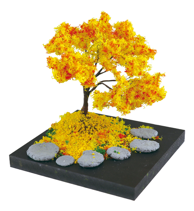 ジオベース　エントリーキューブ　はじめてのジオラマ風景　秋の風景11
