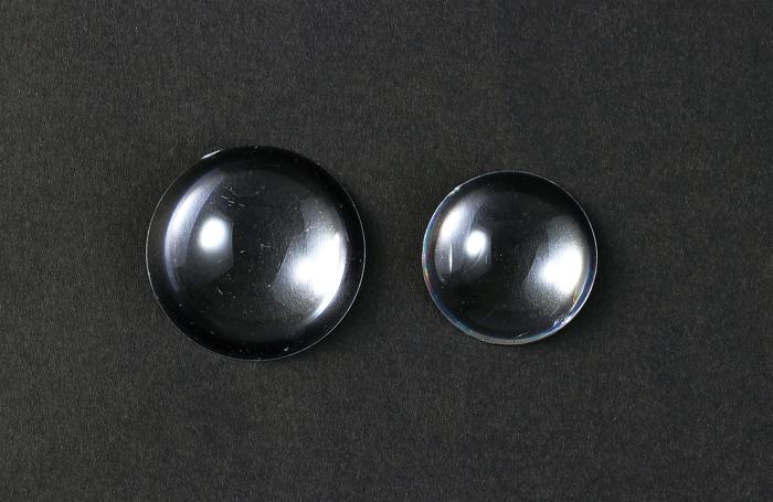 クリアカボションパーツ　半球　20mm　20個1