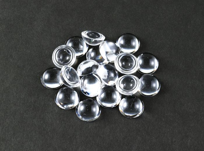 クリアカボションパーツ　半球　20mm　20個3
