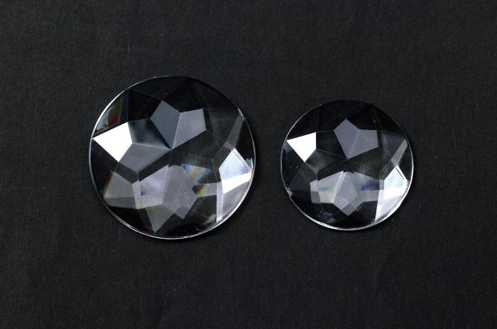 クリアカボションパーツ　クリスタル　20mm　20個1