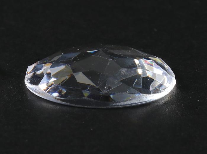 クリアカボションパーツ　クリスタル　20mm　20個4