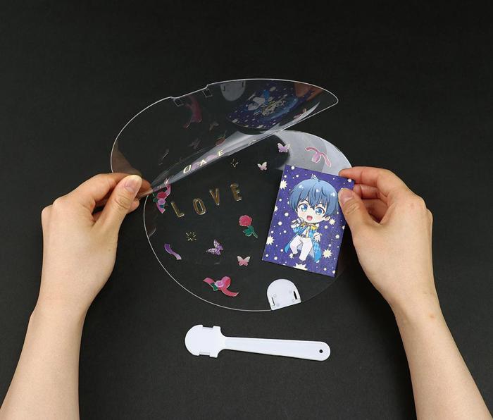 はさめるクリアうちわ3