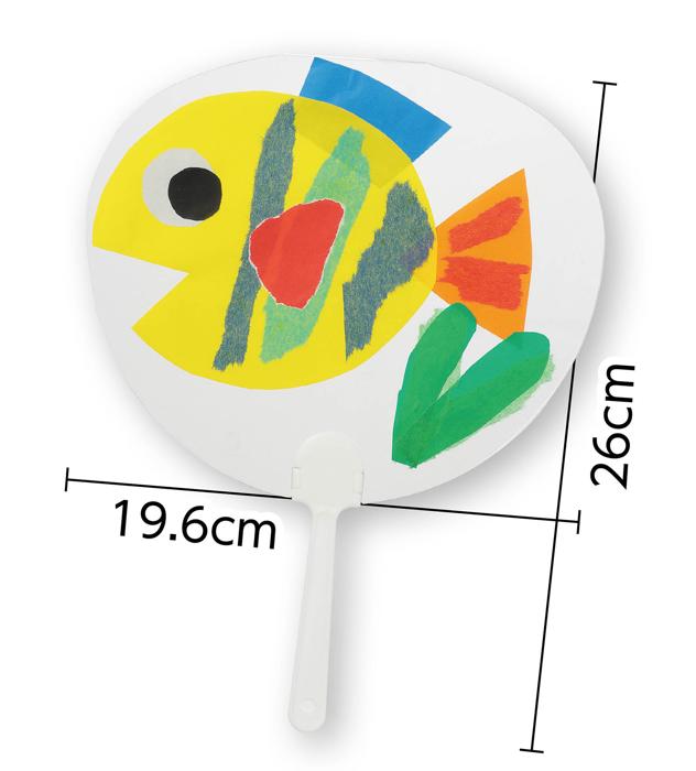 はさめるクリアうちわ6