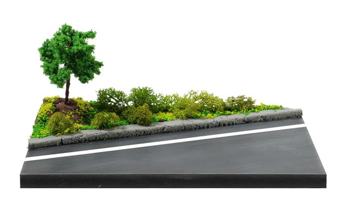 ジオラマセット　アスファルト　夏2