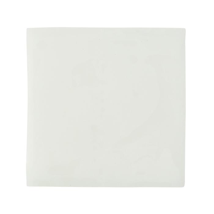 ねんどキャンドルシート　白0