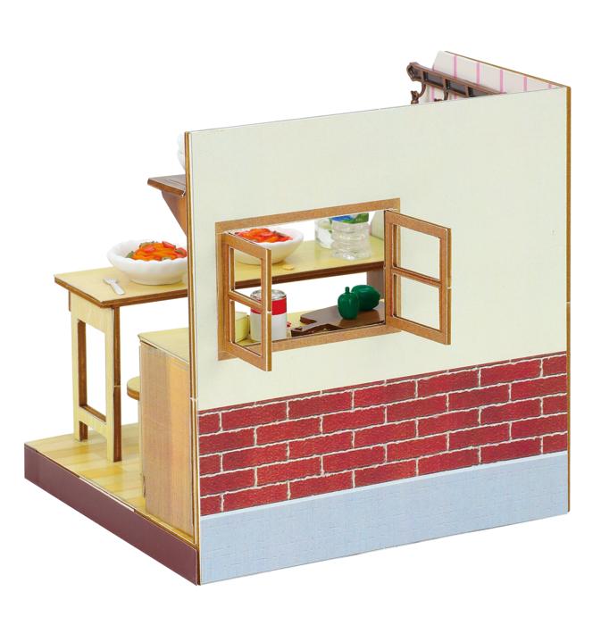 ミニチュアキッチン　パスタでランチ2