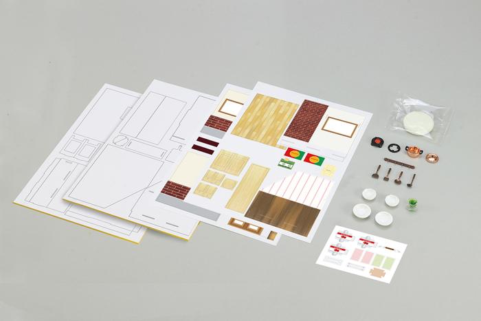 ミニチュアキッチン　パスタでランチ3