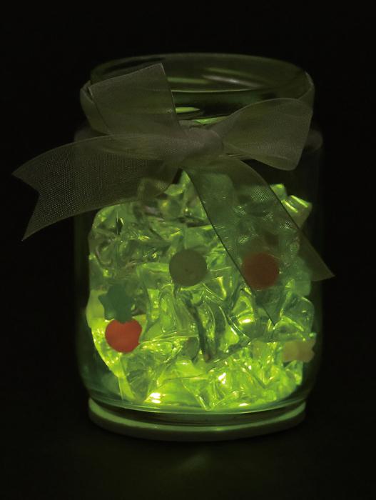 LEDボトルステッカー　φ50mm7