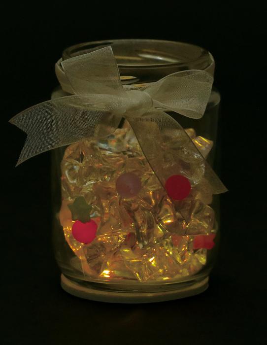 LEDボトルステッカー　φ50mm8