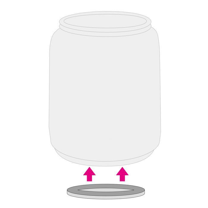 LEDボトルステッカー　φ50mm9