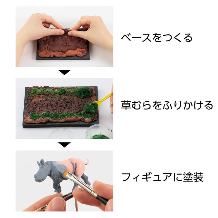 ジオラマート　動物園6