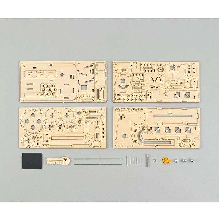 木製エレベーター式コースタークラフトキット13