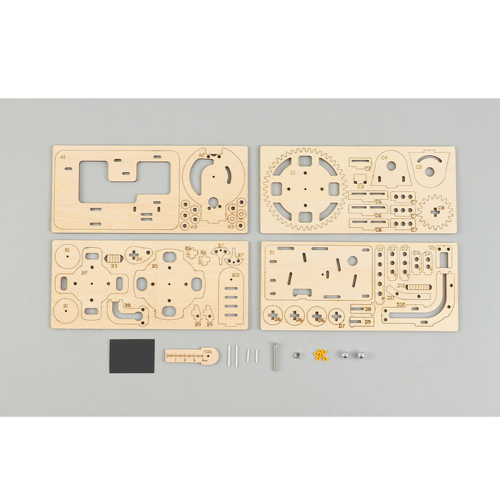 木製ピンボール式コースタークラフトキット13