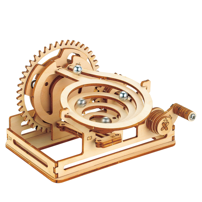 木製スパイラルコースタークラフトキット11