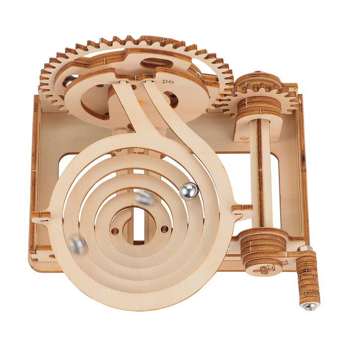 木製スパイラルコースタークラフトキット12