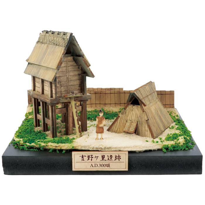 歴史ジオラマキット 高床式倉庫&竪穴式住居0