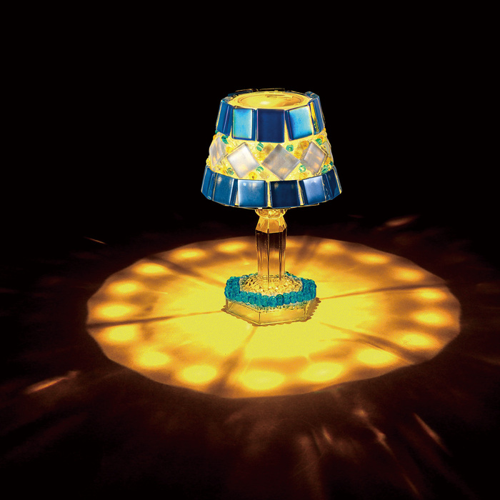 手作りテーブルランプ1