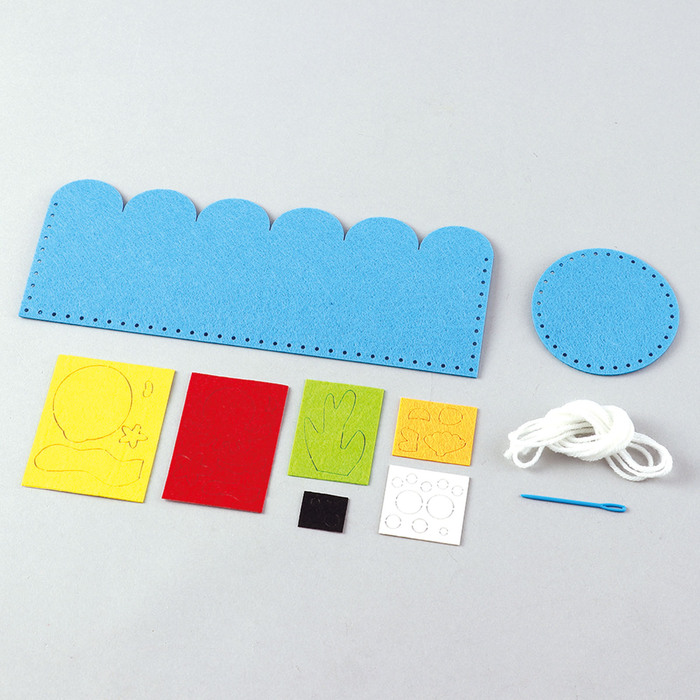 フェルトでつくる手づくり小物入れ　海の生物2