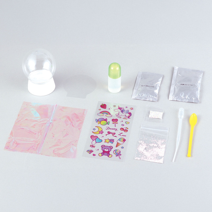 ファンシースノードームキット　ユニコーン4